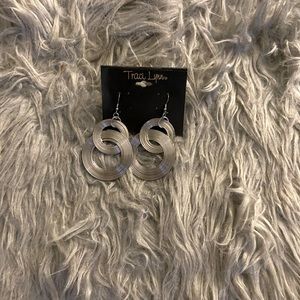 Large hoop in hoop earrings